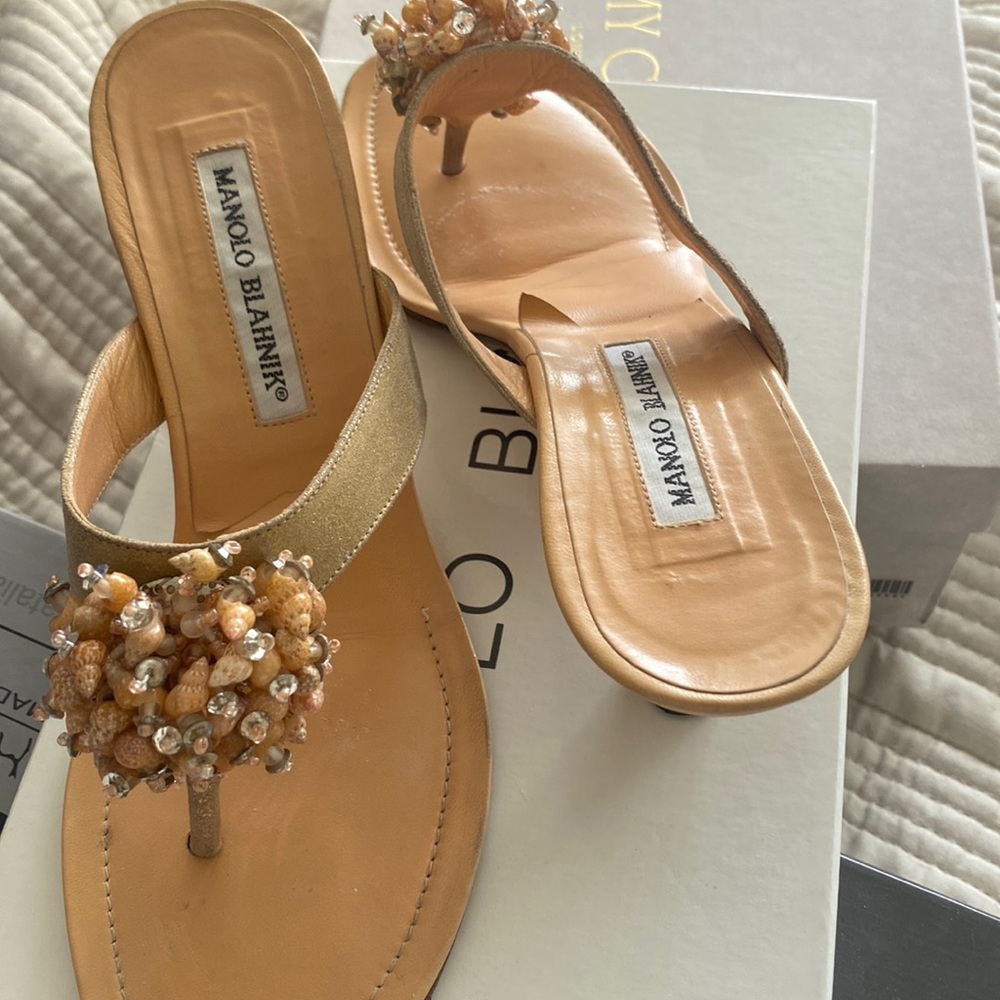 Manolo blahnik fun summer shoes .